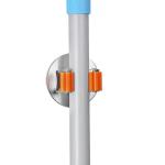 clean tool Holder Adhesive No Drilling SUS304 Stainless Steel Mop broom Handle
