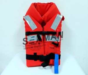 China Polyester Oxford Cloth EPE Foam 150N Marine Adult Life Jacket Offshore Life Jacket factory