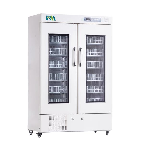 SUS304 Inner Chamber 658L Capacity 4 Degree High Quality Blood Bank Refrigerator