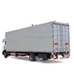 Dongfeng 260HP 4x2 Winspan Cargo Trucks With 9800X2450X2600 Cargo Tank Dimension