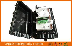 China Aerial Fiber Optic Cable Joint Box 1 x 2 Bare PLC Splitter For Bunchy Fibers 8 Cores factory