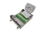 IP54 Fiber Optic Splitter Termination Box 1X8 PLC Coupler SC Auto Shutter