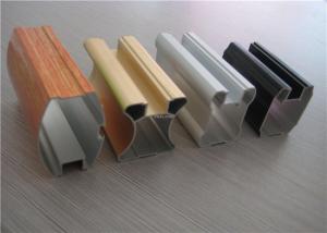 China ISO9001 6.4M Length 2.0MM Wooden Grain Transfer Aluminum Extrusion Profile factory