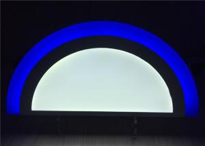 China Energy Saving Surface Semi Circle Wall Light IP20 Decorative Panel 9w + 3w factory