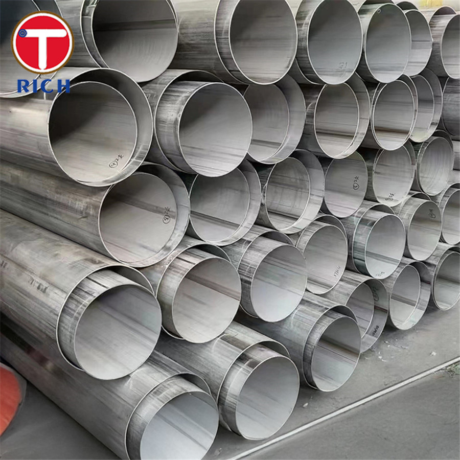 EN 10296-2 X2CrNi12 Welded Round Tube Welded Circular Steel Tubes For General Engineering