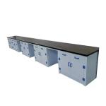 PP Materials Laboratory Wall Bench SS304 Lab Work Bench Table