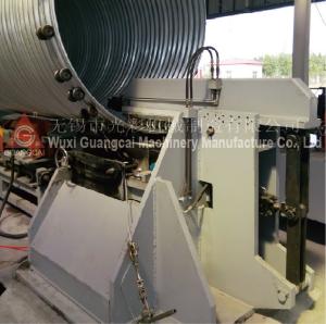 China Helical steel culvert pipe roll forming machine factory
