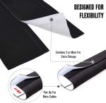 Neoprene Core Self Closing Cable Wrap Wire Management Sleeve
