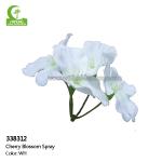 Plastic Stem Real Touch Artificial Flowers , Cherry Blossom Artificial Flowers