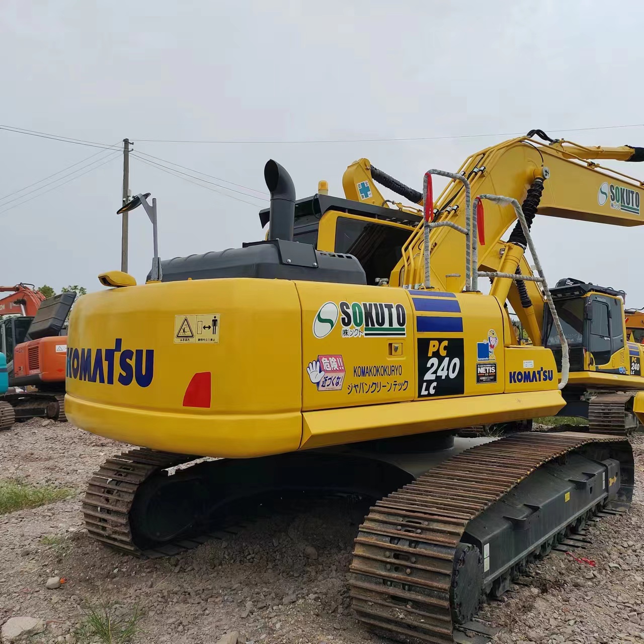 Heavy Construction PC240 24T Komatsu Excavator for Various Working Environments