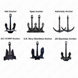 China Hot Dip Galvanized Ship Anchor US Navy Anchor factory