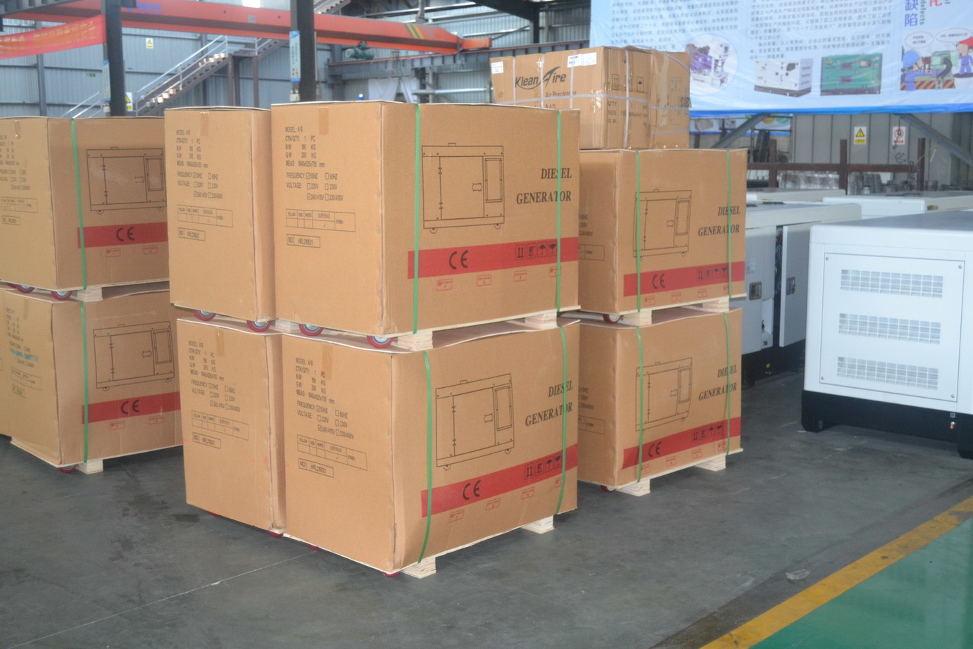 3 Phase Brushless Synchronous Alternator 50kva 500kva Generator Alternator 100% Copper Wire