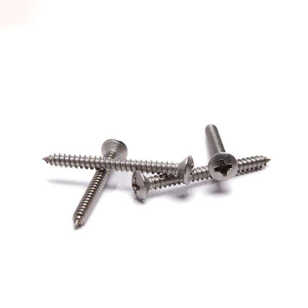 DIN7983 Cross Recessed Raised Countersunk Head Tapping Screws Phillips Self