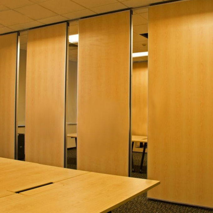 Moving Operable Partition Wall With Suspended Track System For Interior Office
