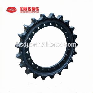 China SK200-8 Kobelco excavator parts chain sprocket set factory