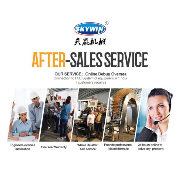 Full Automatic Gas Tunnel Oven Cookie Soft Biscuit Production Line With Sandwich System