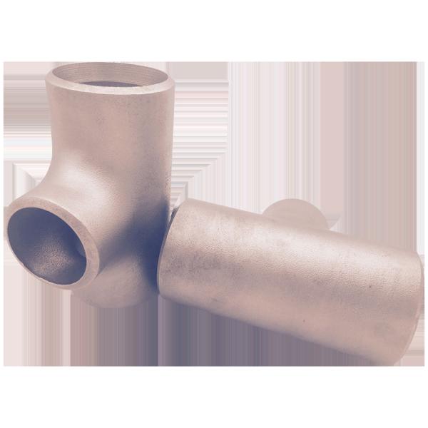 SCH10S To SCH160 1/2'' To 60'' Reducer Tee But Weldind Fittings 254SMO/1.4547