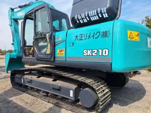 China Used Kobelco Excavator SK210 with Humanized Operating System for Comfortable Operation factory