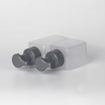 Frosted Cosmetic Foam Bottle Square Shape Hot Stamping ODM Available