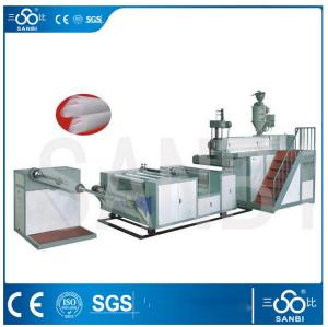 China Plastic Bubble Film Making Machine , Polyethylene Blown Film Extruder factory