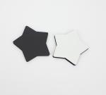 Top Rated Star Shape 60x57mm Sublimation Blank Refrigerator Stickers for