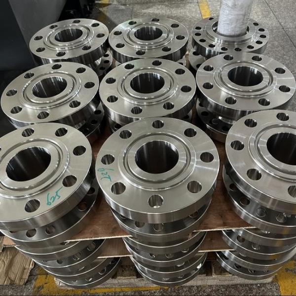 HASTELLOY Grade High Pressure RJ Flange Ring Joint Weld Neck Flange for Marine