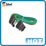 OEM 4-Pin Plug 18 AWG Flat Wire Connector wiring harness for trailer lights