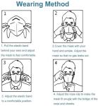 Hypoallergenic Non Woven Fabric Mask , KN95 Disposable Protective Face Mask