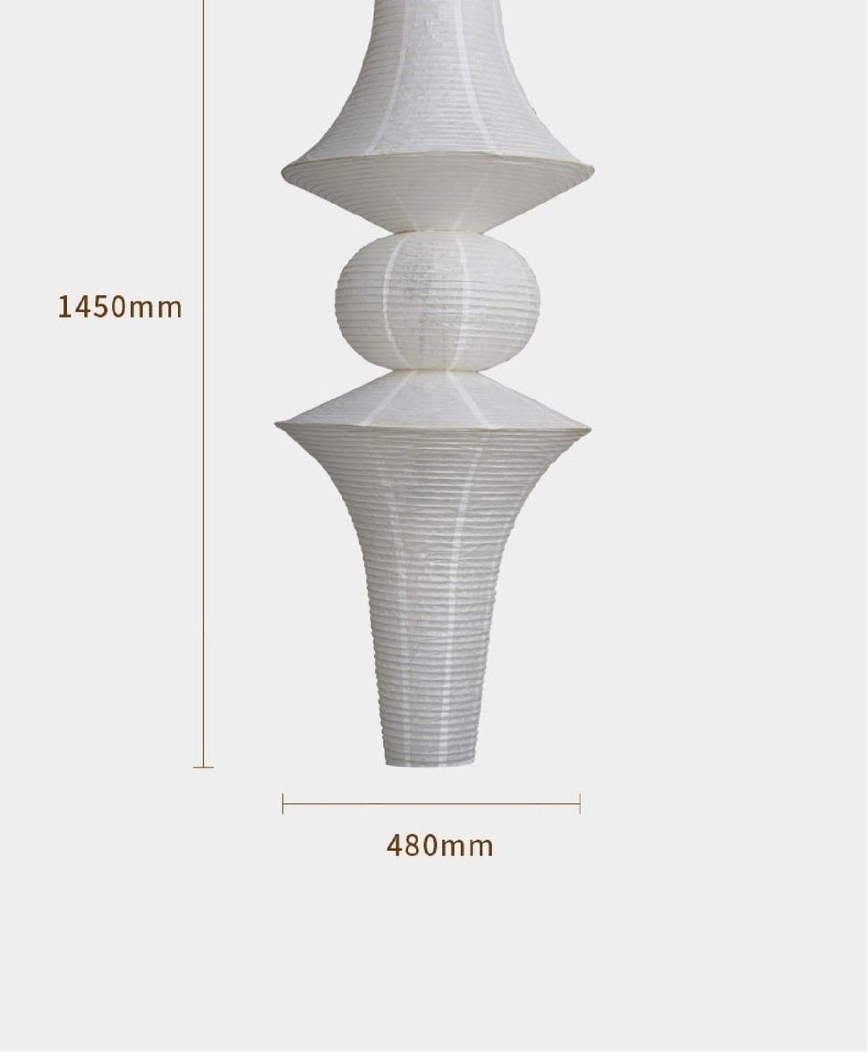 Modern Designer Handmade Paper Lamps Minimalist Pendant Lights for Living Room Bedroom Cafe lighting(WH-AP-562)