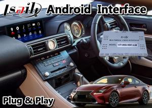 China Lsailt 4+64GB 1.8 GNz Android Car Navigation Box For Lexus RC300 IS250 IS350 factory