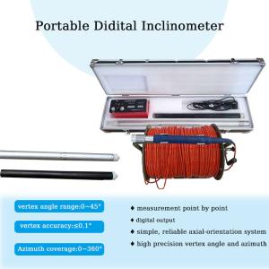 China Ø42mm×980mm Borehole Tiltmeter For Geotechnical Monitoring Pressure 5Mpa factory