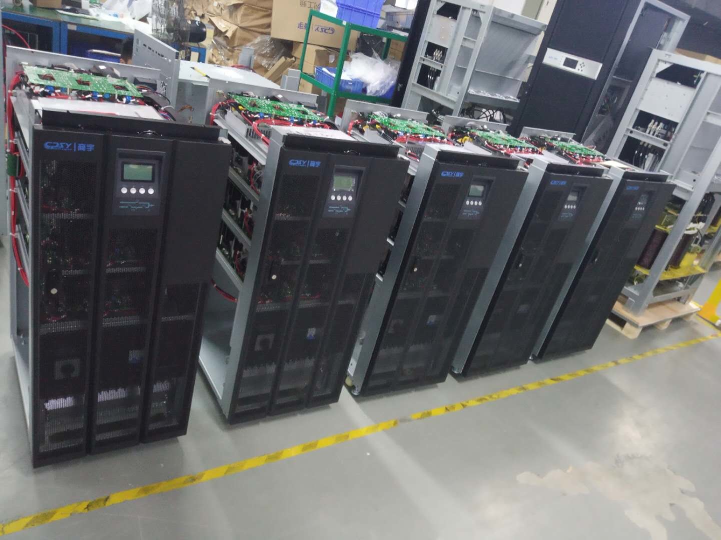 30kva High Frequency Online Ups Power Supply 3 Phase Battery Backup 50Hz/60Hz