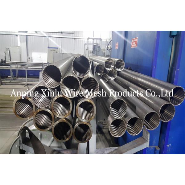 Johnson Type Wedge Wire Screen Pipe Continuous Slot Dia 125mm