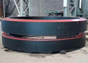China Plain Riding Ring ZG42CrMo dia 2M 9M Rotary Kiln Tire and cement kiln parts factory price factory