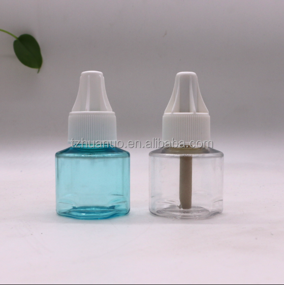 Base Material PET Electric Mosquito Repellent Liquid Bottle 55ml with Diluent Stick