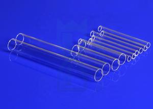 China High Temperature Resistance 1100 Degrees Custom Quartz Glass Tube factory