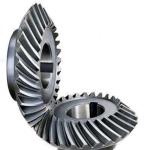 C45E 1030 Carbon Steel Roller Mill Bevel Pinion Gear with quenched and tempered