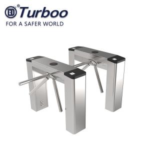 China Semi - Automatic Tripod Turnstile Gate Access Control Tourniquet RFID Operated factory