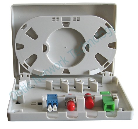 Small Indoor Fiber Termination Box Corrosion Resistance Easy To Close And Open