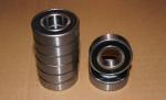 30*90*23mm Deep Groove Ball Bearings 6406 High Precision With Long Speed Self