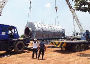 China 10 Ton Waste Plastic To Fuel Machine Huayin Plastic To Petrol Machine factory