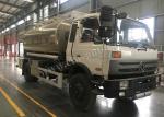 10 Tons 15CBM Fuel Delivery Truck , Aviation Kerosene Fuel Dispenser Truck