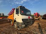 Refurbished 52m Concrete Pump Truck with Mercedes-Benz Chassis works well