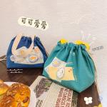 600D oxford Drawstring Lunch Bag Portable Children Bentgo Insulated Lunch Bag
