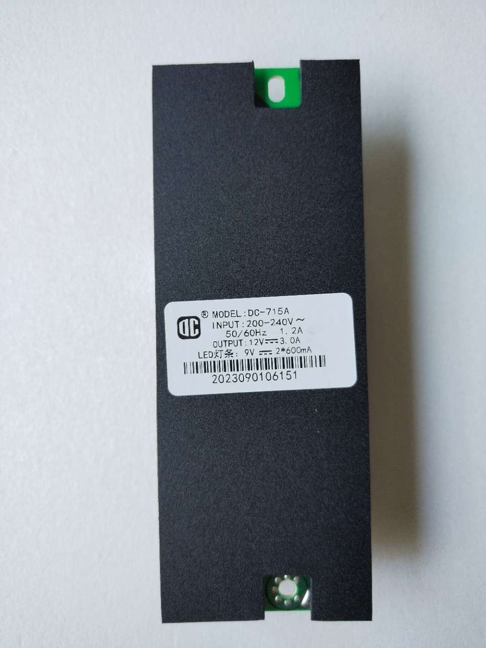 Standard Mount LCD TV Power Board with 2-Way Output DC-DC Converters DC-715 12V3A 600mA