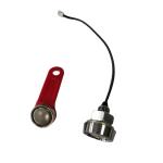 Metal Ring Touch Memory DS1990A-F5 Magnetic Ibutton And Smart Cards