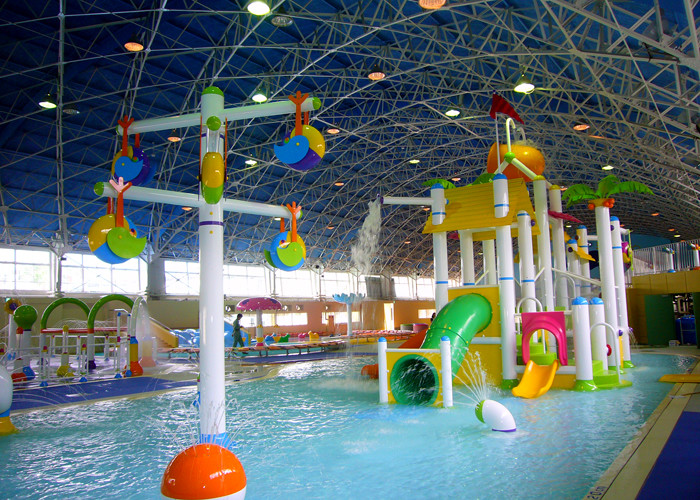 Children Water Playground Equipment Spray Park Equipment 1020X1015X645CM Area