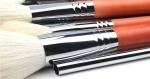 2016 Full Foundation Makeup Brush Kits With Natural Hair And Sliver Copper