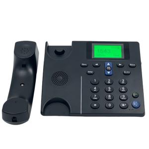 China Multi Language GSM SIM Type Landline Phone Dual SIM Card factory
