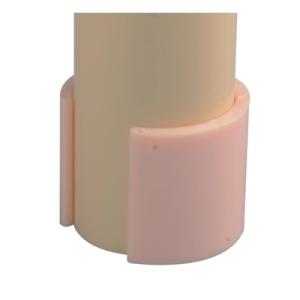 China 3MM Plastic Pipe Clamps Clips JY-A015 Plastic Tube Connectors factory